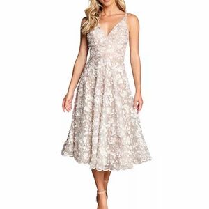 Dress the Population Embroidered Dress